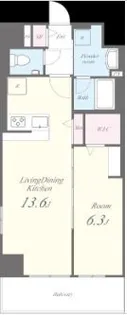 PRIME RESIDENCE NAMIKI【2階】の間取り