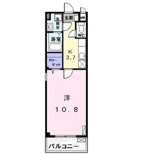 アビタシオンV【2階】の間取り