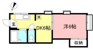 ミューザ【2階】の間取り