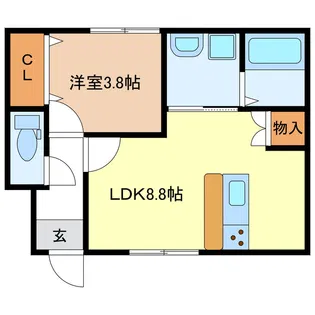 NOBLE IV【1階】の間取り