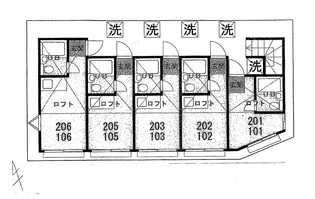 フレンズ葵【2階】の間取り