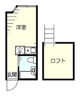 ユナイト大船サヘルローズ【2階】の間取り
