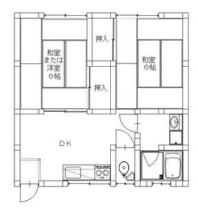 コーポ伊藤【2階】の間取り