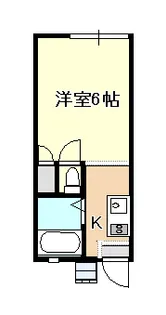 旭川コーポ【2階】の間取り