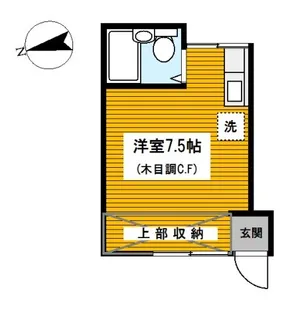 ニューライフ横浜【1階】の間取り