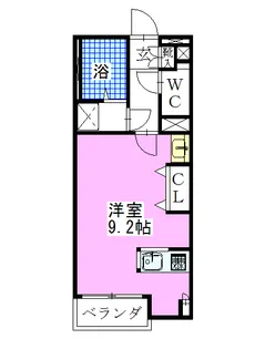 レオネクストKandA【2階】の間取り