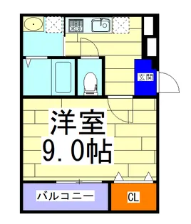 フジパレス庄内サウス【1階】の間取り