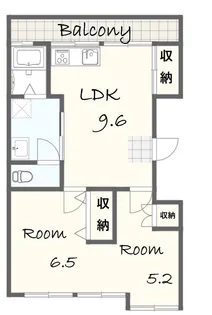 前田産業第1ビル【3階】の間取り