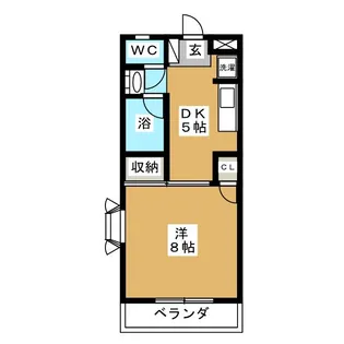 WALD HEIM【3階】の間取り