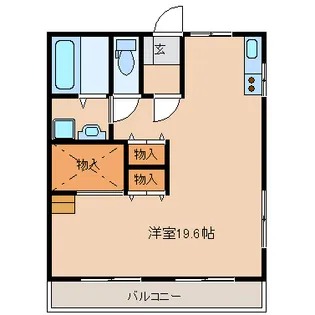 コアラハイツ【2階】の間取り