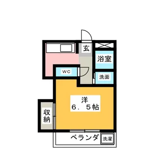 コーポ郷西B【2階】の間取り