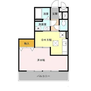 エストゥディオ【3階】の間取り