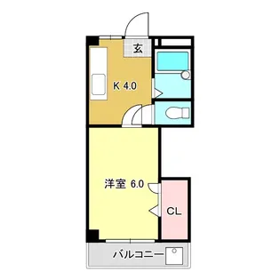 めぞん一刻館【2階】の間取り