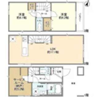 神奈川県相模原市南区上鶴間本町2【一戸建】の外観