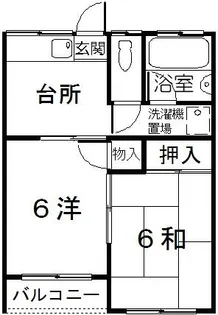 アネックスI【2階】の間取り