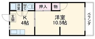 明和ハウス【2階】の間取り