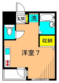 K.Sホームズ【2階】の間取り