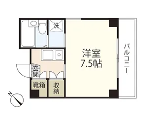 ツインコート水口【3階】の間取り