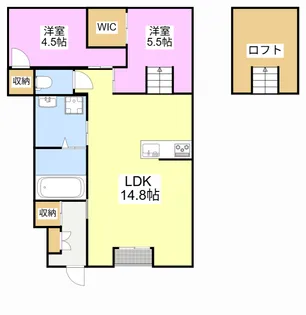 メゾンT・S【1階】の間取り