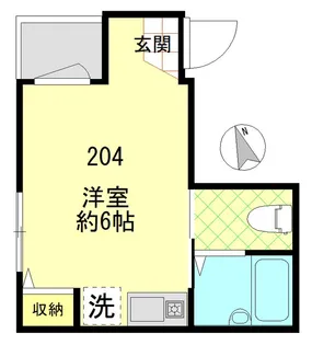 東京都葛飾区柴又6【アパート】の間取り