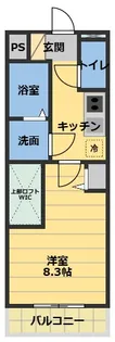 (仮称)ルネス上浜【3階】の間取り