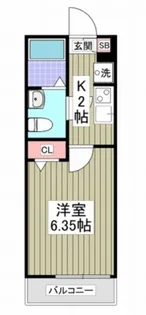 フォーサイト熊谷【1階】の間取り