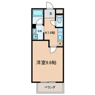 マイタウン茶所【3階】の間取り
