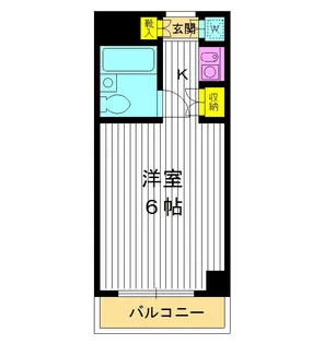 東京都新宿区西落合1【マンション】の間取り