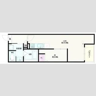 Jack odakaVI【2階】の間取り