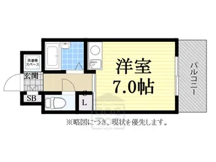 サンキャドマスMINAMI・堀江【5階】の間取り