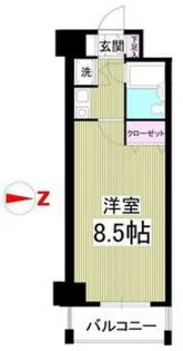 ジェネピア東千葉【2階】の間取り