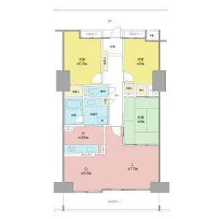 新潟県新潟市中央区東幸町【マンション】の間取り