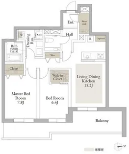 東京都三鷹市下連雀4【マンション】の間取り