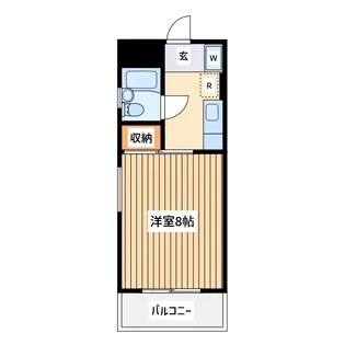 テラス梶ヶ谷【2階】の間取り