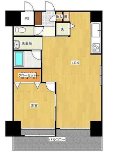 藤ビル【8階】の間取り