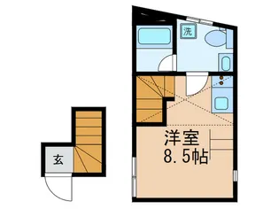 みらいえ高田馬場【2階】の間取り