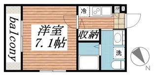 chainon津田沼【2階】の間取り