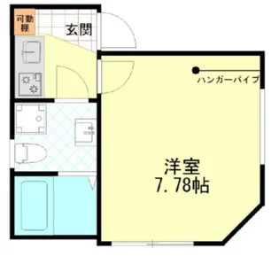 ノーブル四ツ木【1階】の間取り
