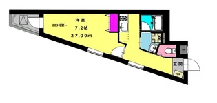 b’CASA R【2階】の間取り