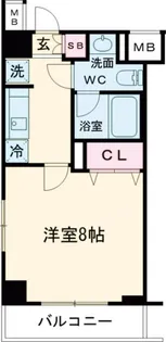 クレヴィスタ西馬込【4階】の間取り