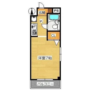 アムール須賀【2階】の間取り