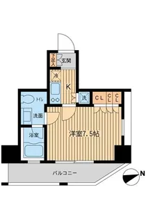 東京都品川区南大井3【マンション】の間取り