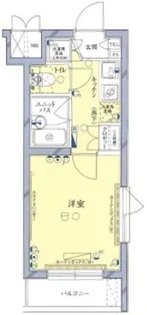 ルーブル世田谷弐番館【2階】の間取り