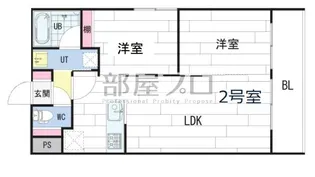北海道札幌市中央区南九条西13【マンション】の間取り