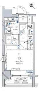Le a横濱サイドアベニュー【6階】の間取り