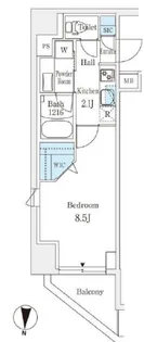 ラティエラ練馬【4階】の間取り