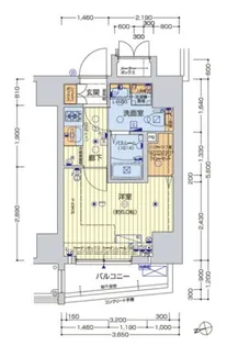 レオンコンフォート池田山【12階】の間取り
