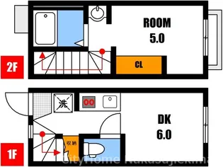 リヴィエール戸坂IIIの間取り