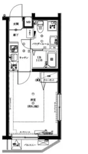 エスペルーモ本所吾妻橋【5階】の間取り