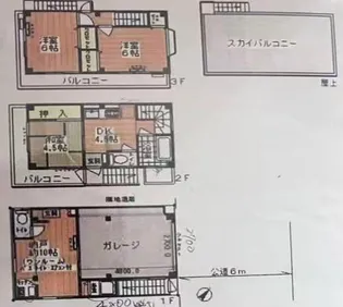 埼玉県川口市朝日1【一戸建】の間取り